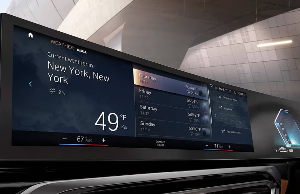 Infotainment System Display