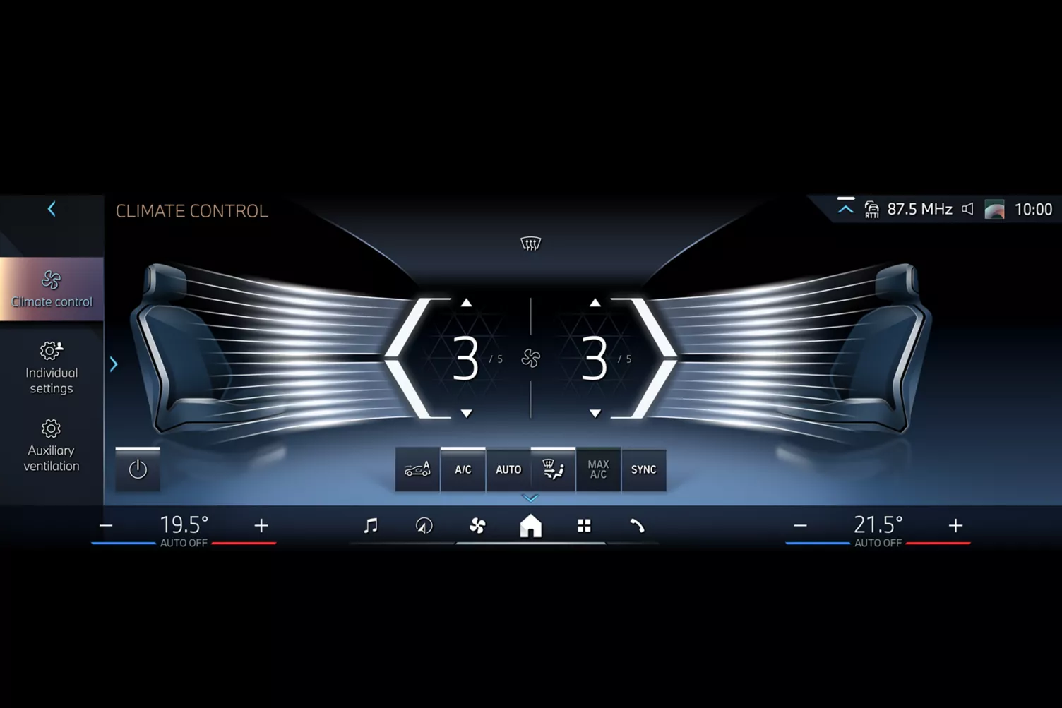 Infotainment System Display