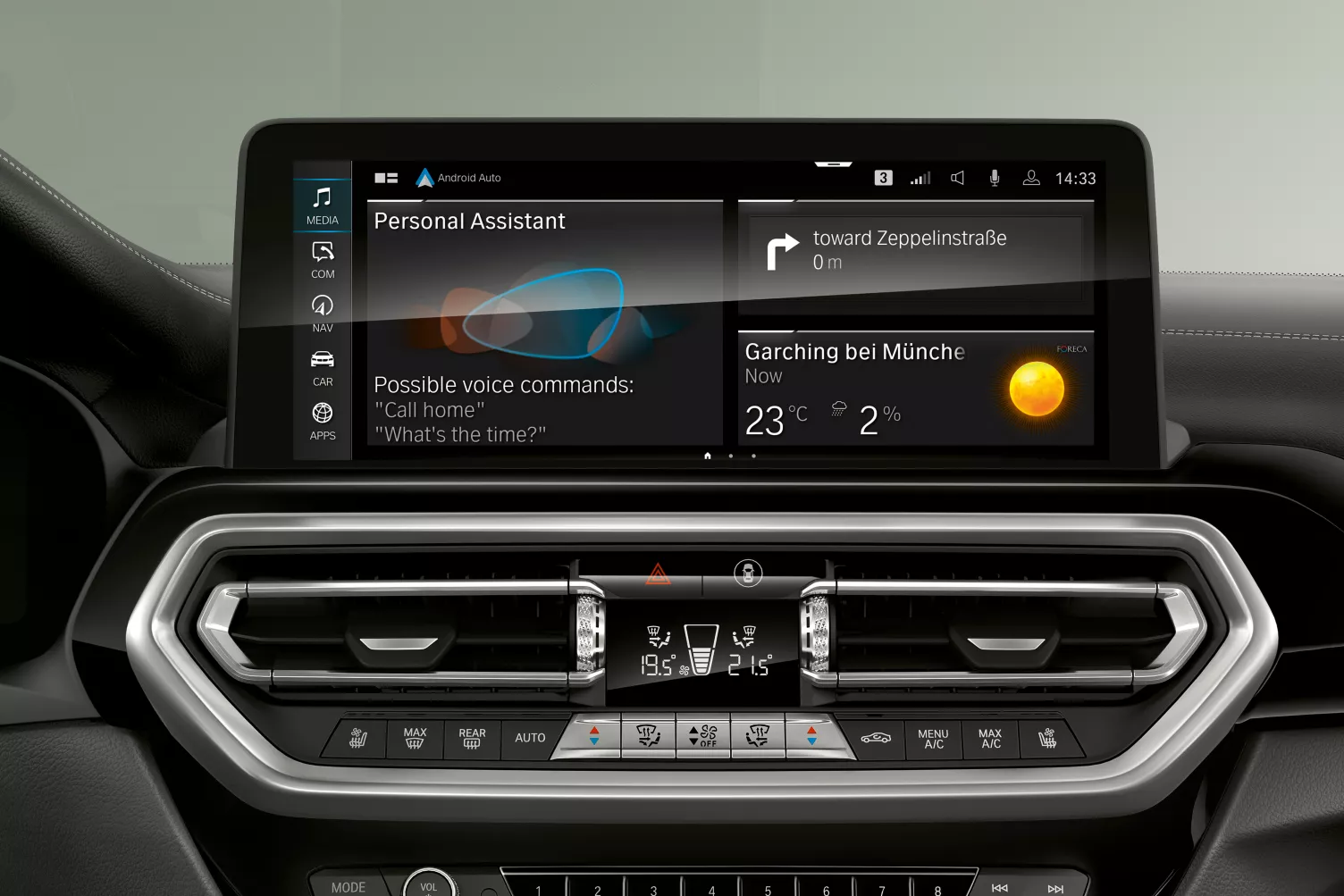 Infotainment System Display