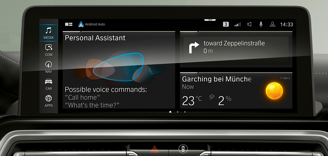 Infotainment System Display