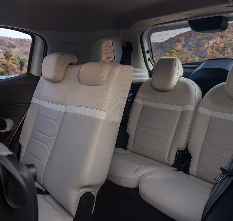 Rear Passenger Seat Adjustment