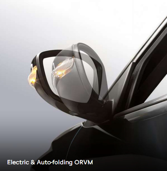 Adjustable ORVM