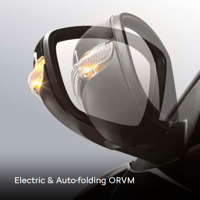 Adjustable ORVM