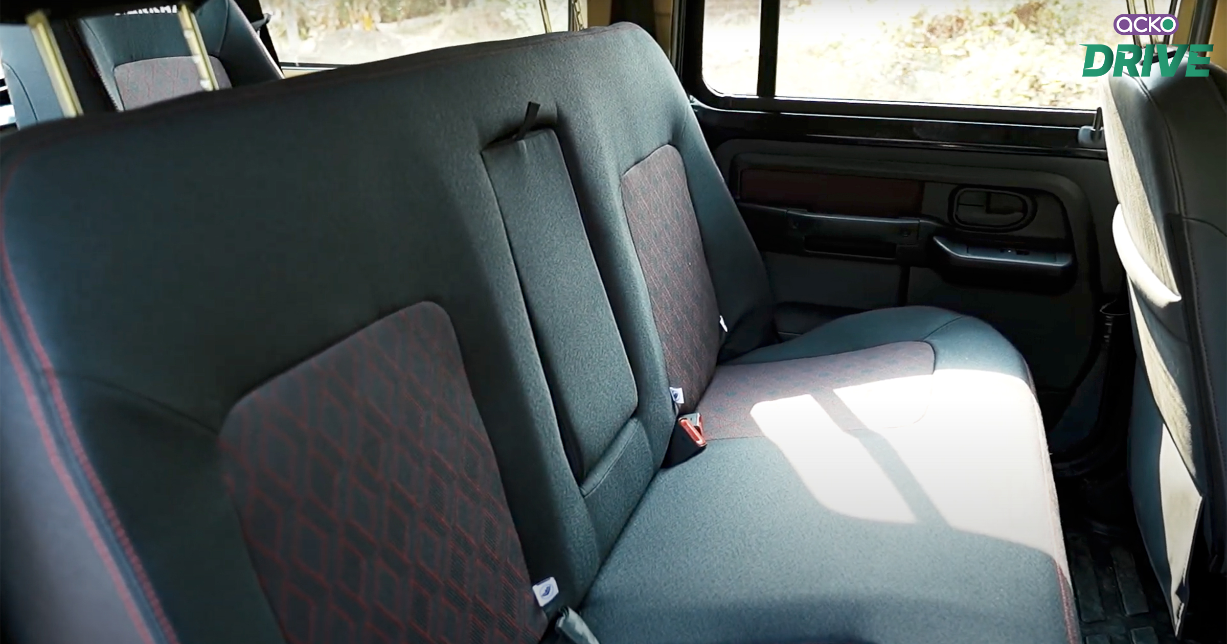 Rear Passenger Seat Adjustment