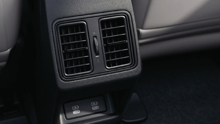 Second Row AC Vents
