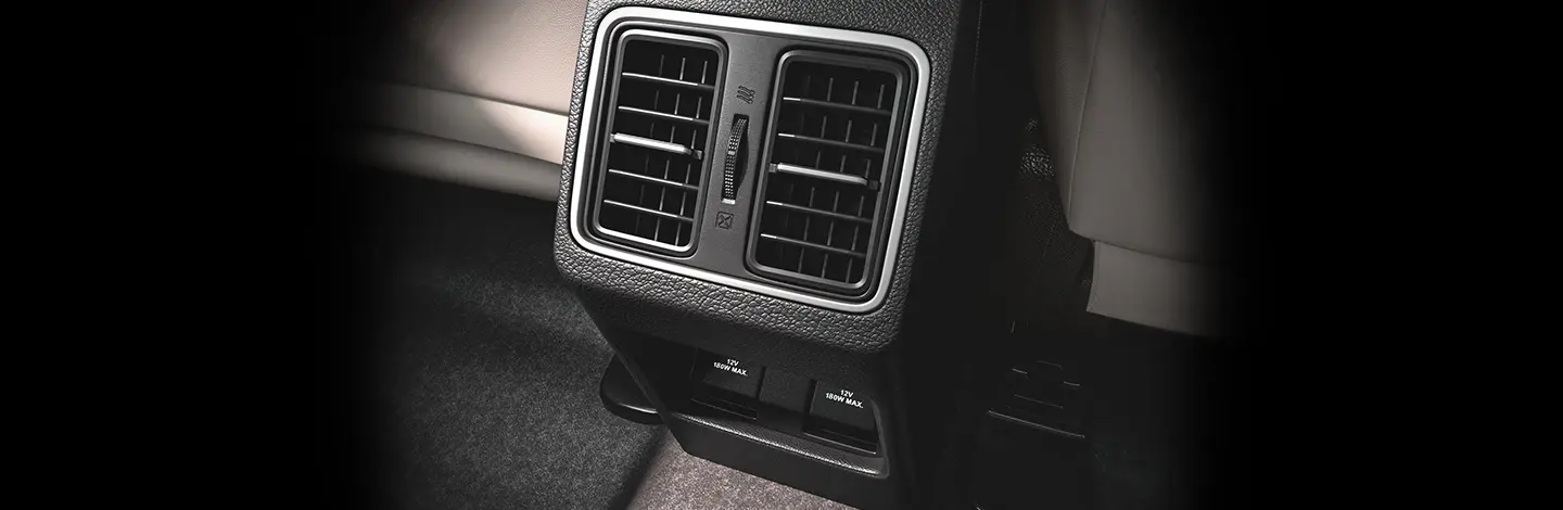 Second Row AC Vents