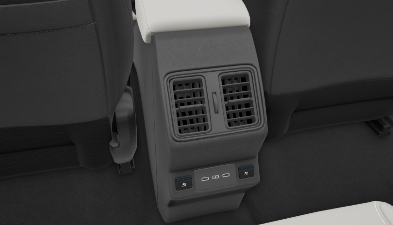 Second Row AC Vents