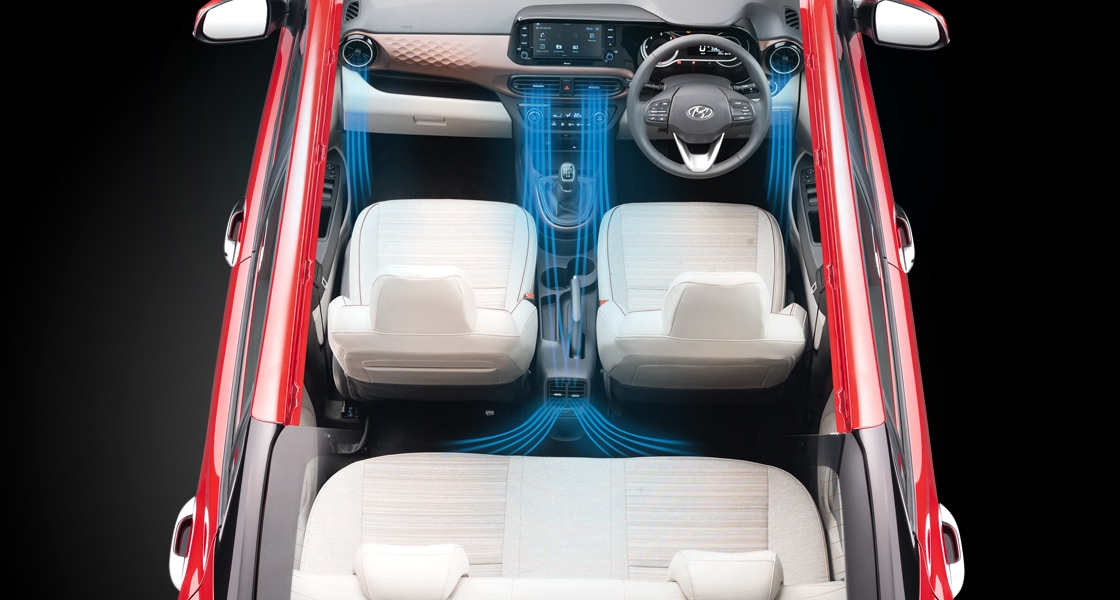 Second Row AC Vents