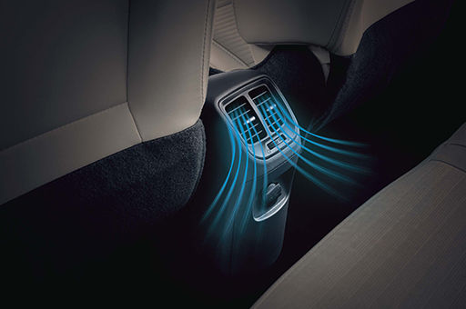 Second Row AC Vents