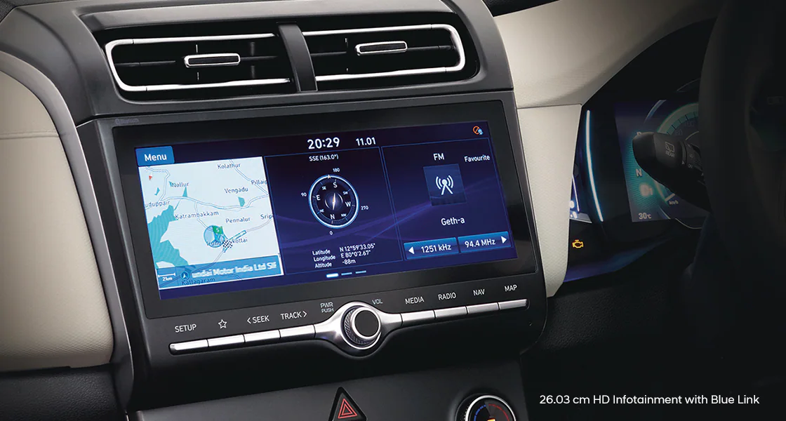Infotainment System Display