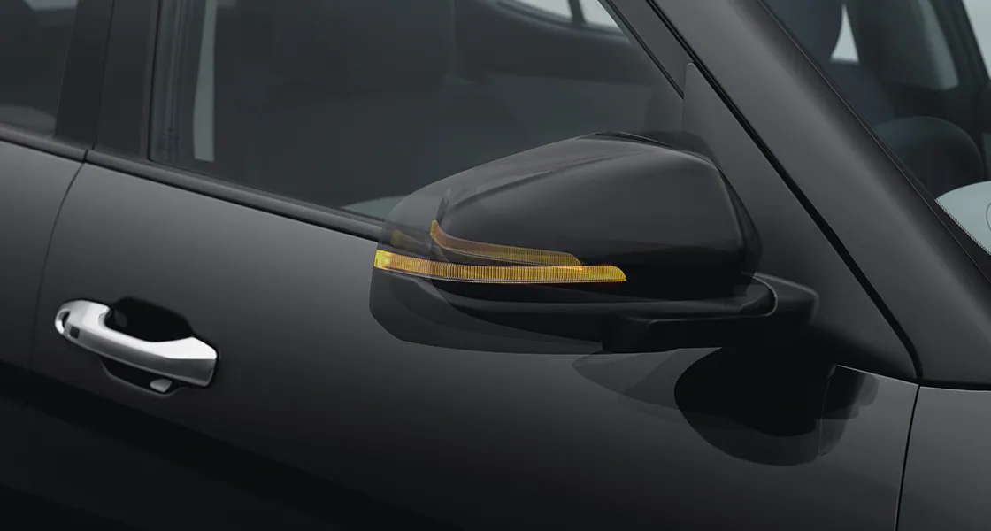 Adjustable ORVM