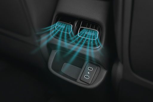 Second Row AC Vents