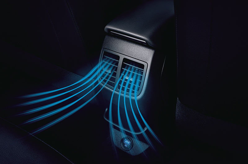 Second Row AC Vents