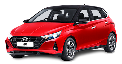 Fiery Red With Black Roof