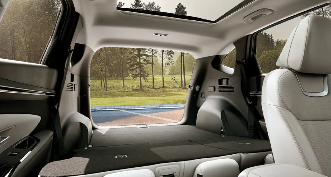 Boot Space with foldable Seats
