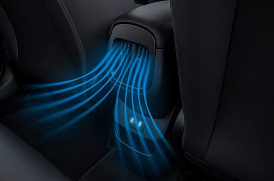 Second Row AC Vents