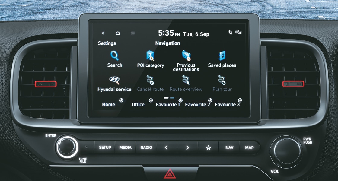Infotainment System Display