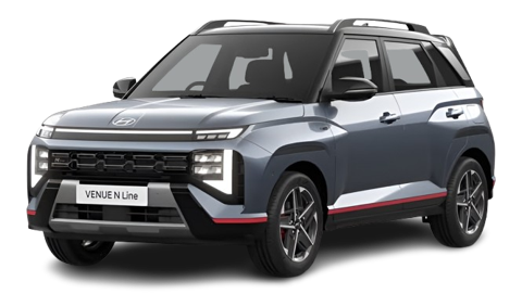 Hazel Blue with Abyss Black roof