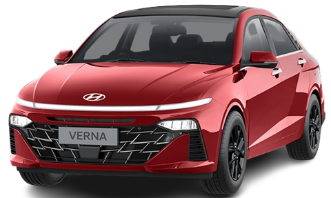 Fiery Red With Black Roof