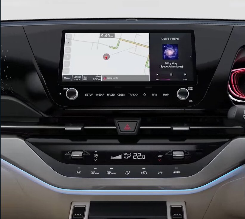 Infotainment System Display
