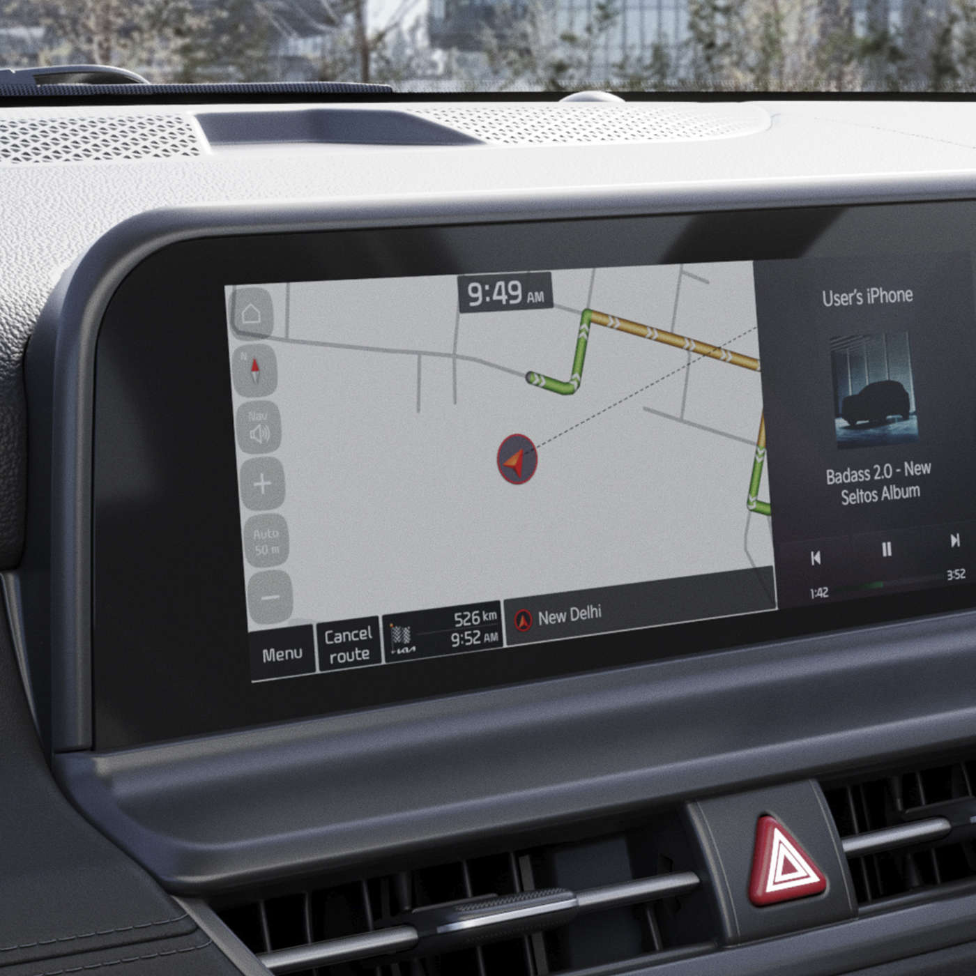 Infotainment System Display