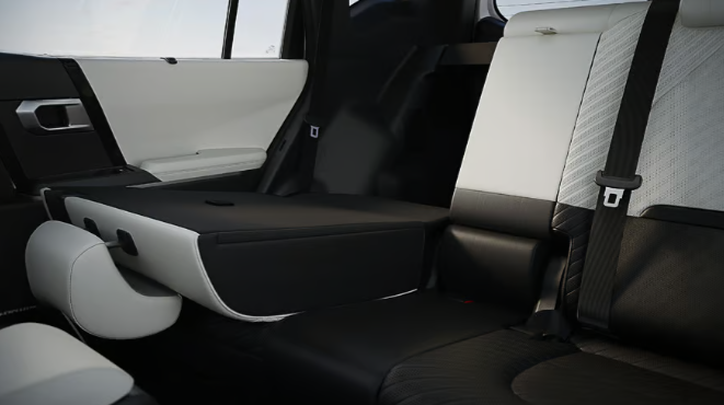 Boot Space with foldable Seats