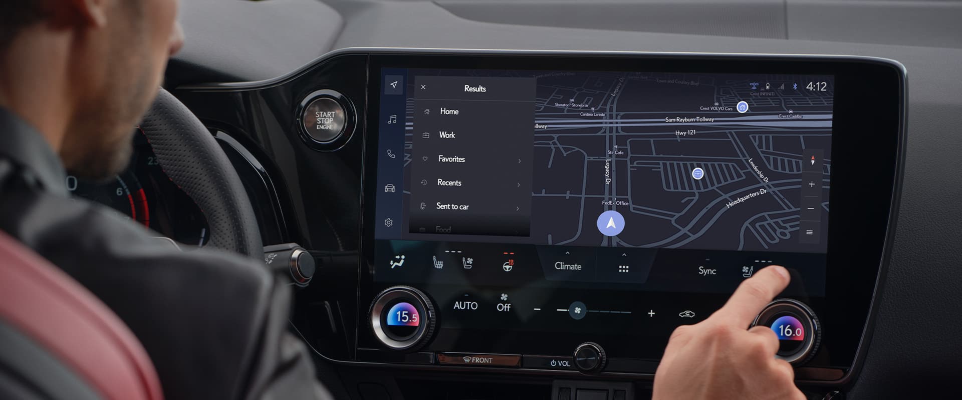 Infotainment System Display