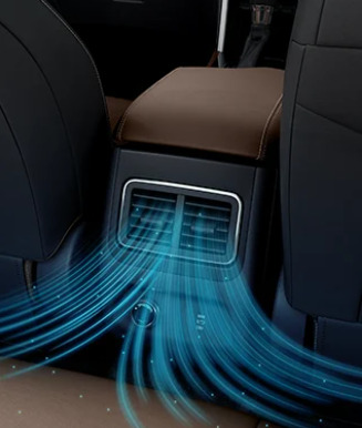 Second Row AC Vents