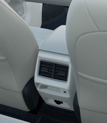 Second Row AC Vents