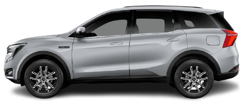 Dazzling Silver with Black Roof