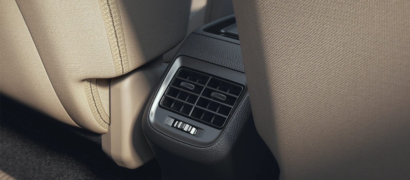 Second Row AC Vents
