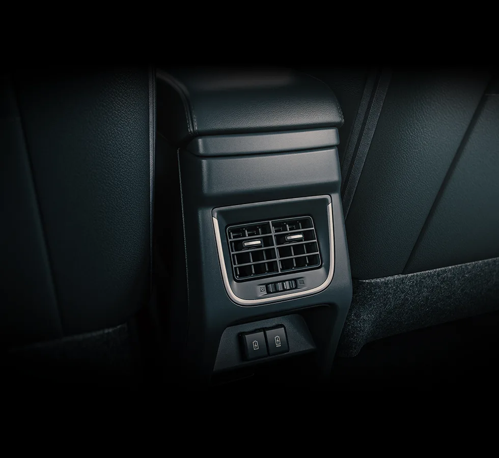 Second Row AC Vents
