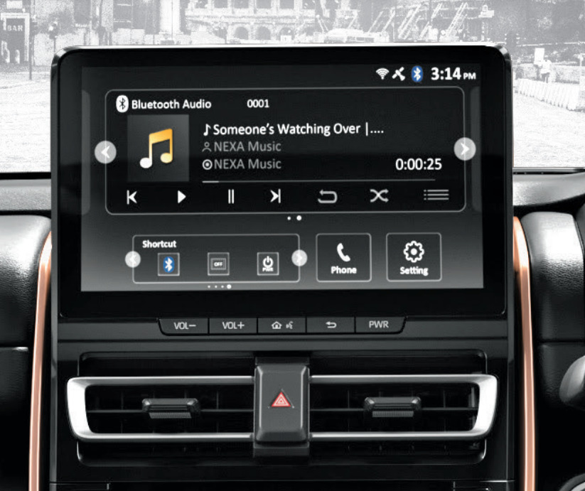 Infotainment System Display