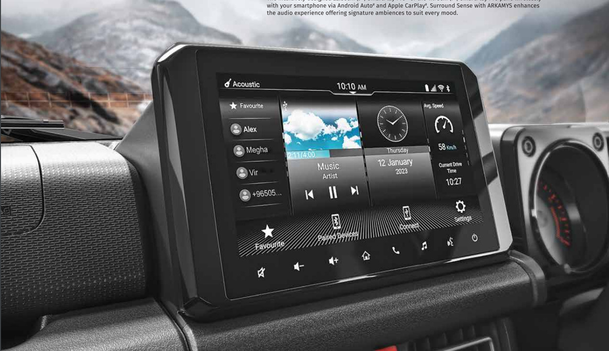 Infotainment System Display