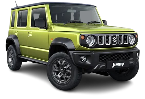 Kinetic Yellow With Bluish Black Roof