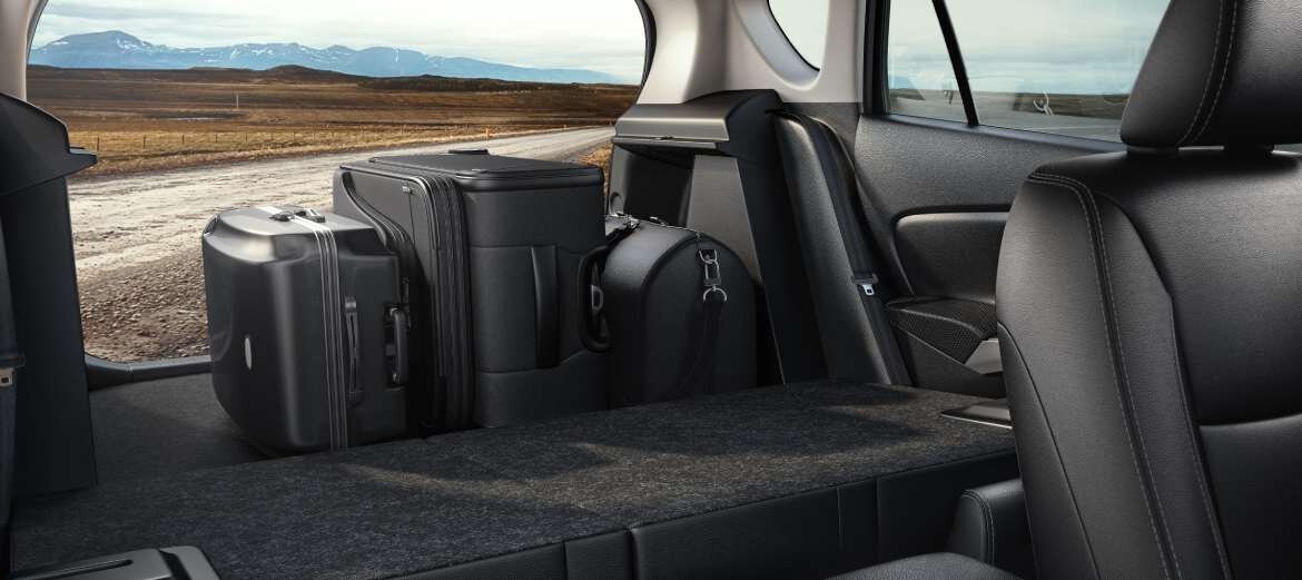 Boot Space with foldable Seats
