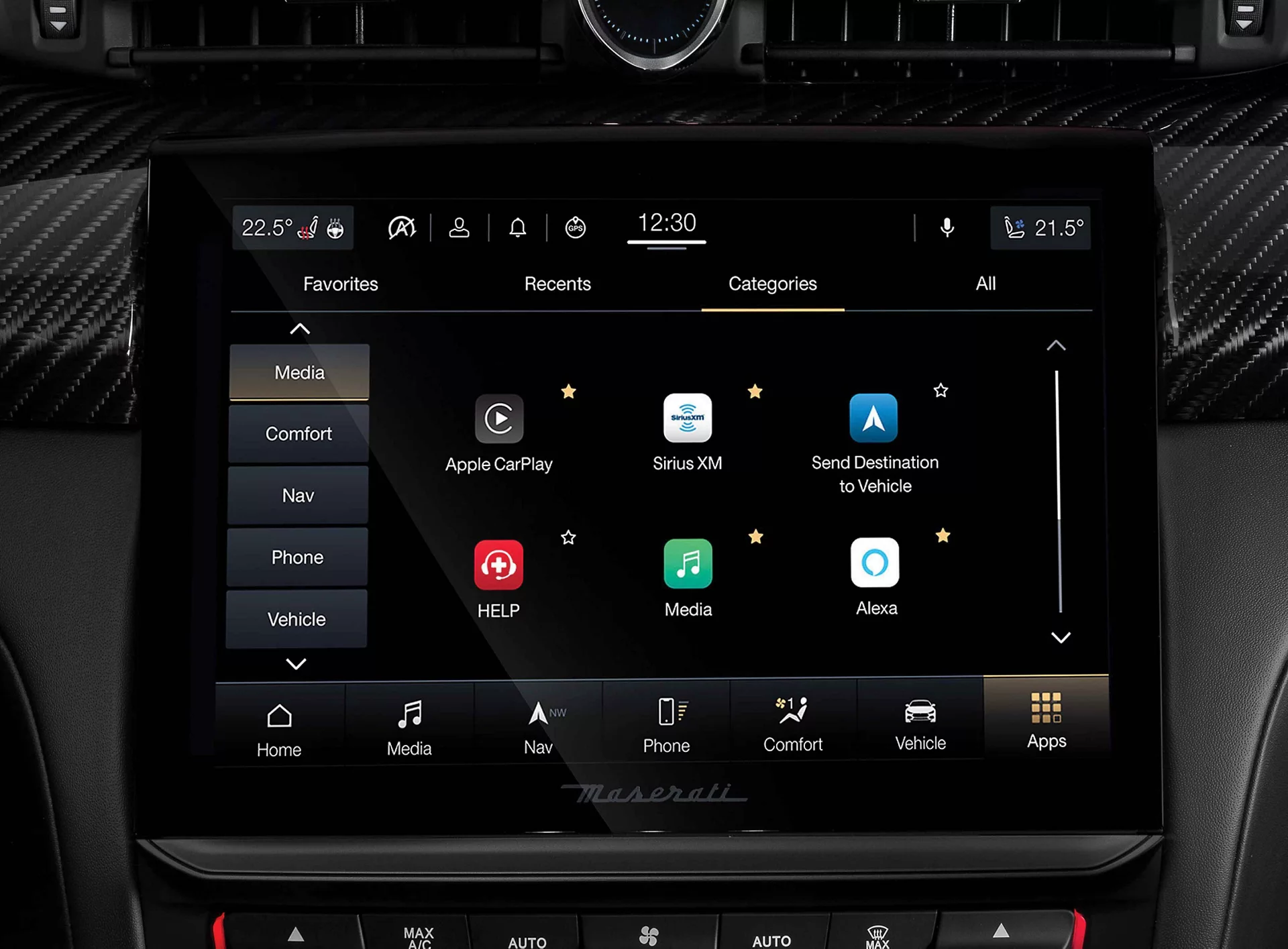 Infotainment System Display
