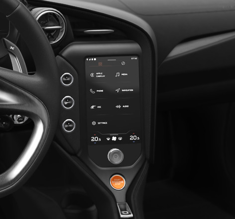 Infotainment System Display