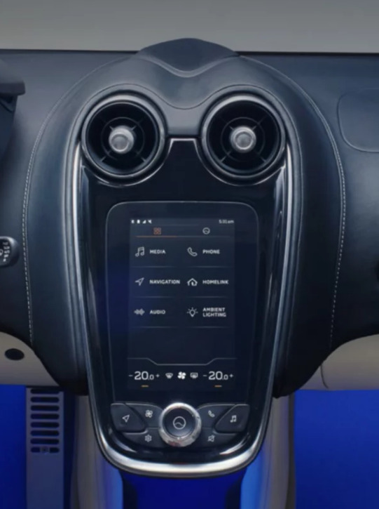 Infotainment System Display