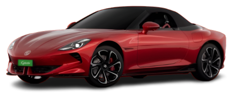 Flare Red with Black Roof