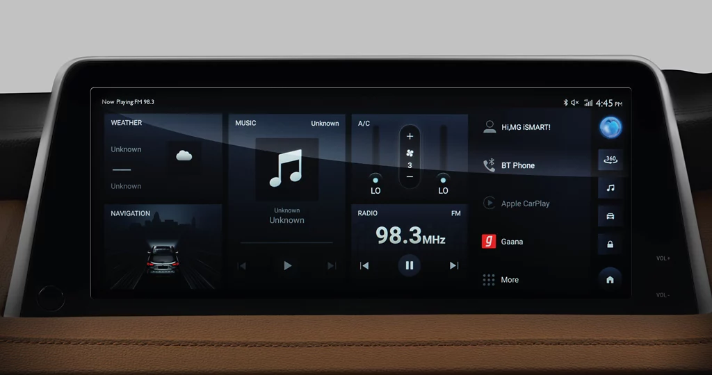 Infotainment System Display