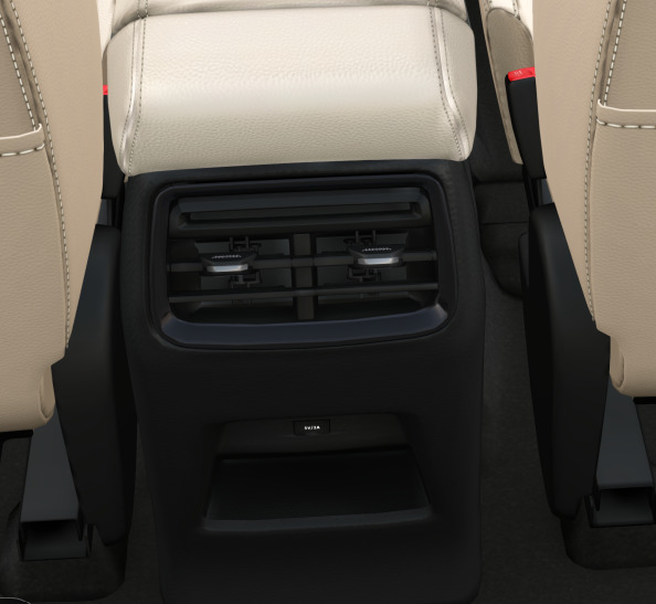 Second Row AC Vents