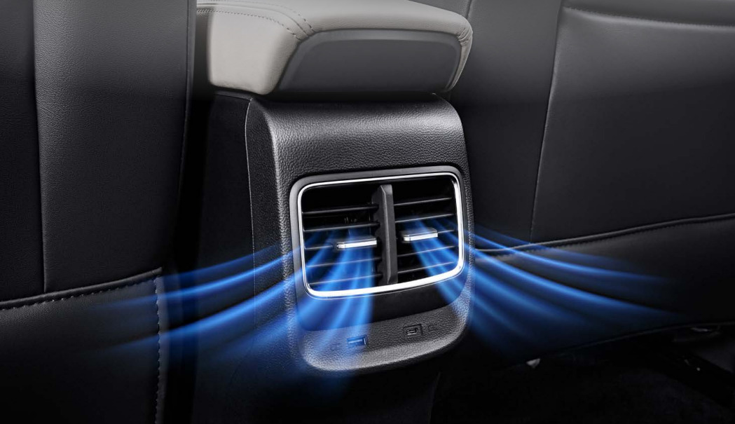 Second Row AC Vents