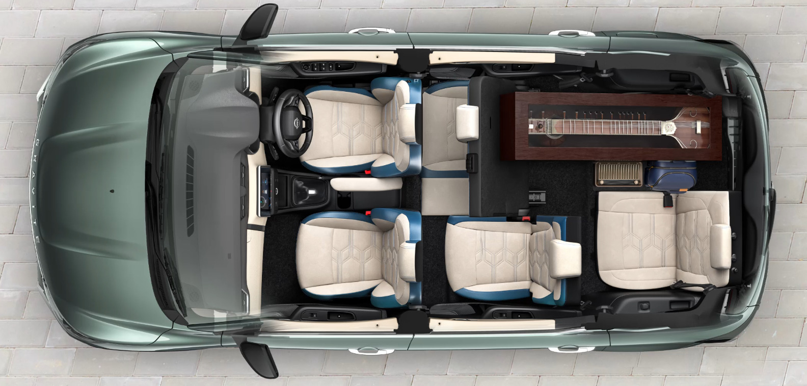 Boot Space with foldable Seats