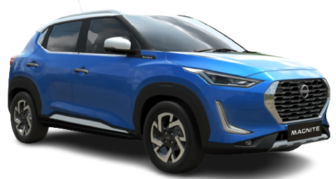 Vivid Blue With Storm White Roof