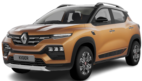 Metal Mustard with Black Roof