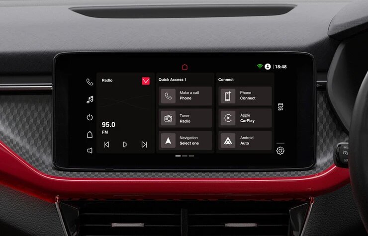 Infotainment System Display