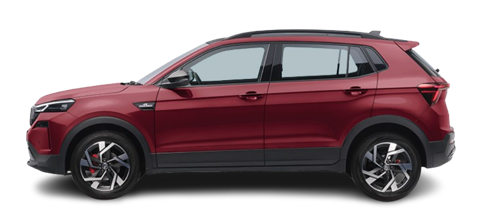 Cherry Red with Black Roof