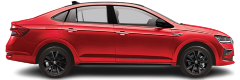 Cherry Red with Black Roof