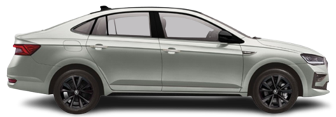 Brilliant Silver with Black Roof